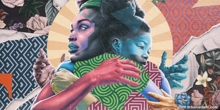 Mother Mural-Oklahoma City by Barboza