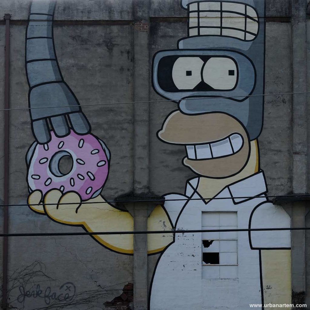 Ashville Street Art, Jerkface