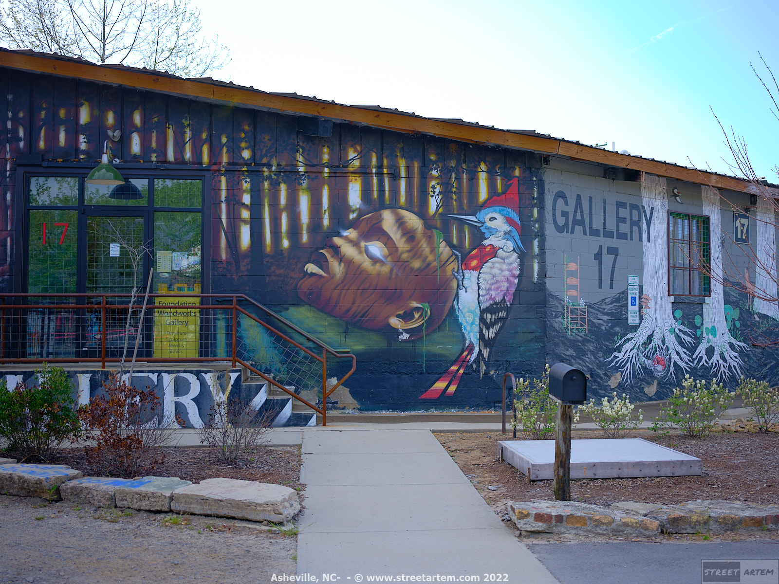 River Arts District Asheville NC Street Art