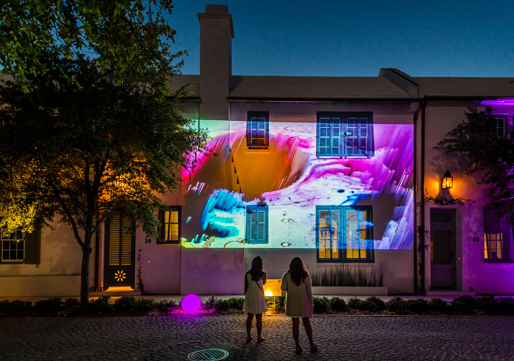 Digital Graffiti at Alys Beach festival